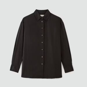 Everlane - The Boyfriend Shirt, Linen in Black